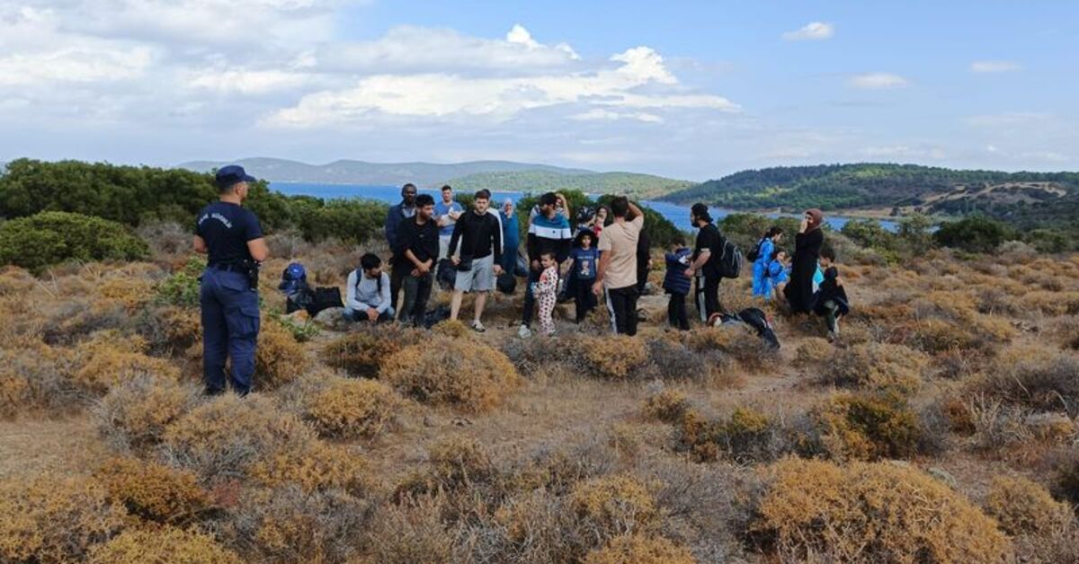 Balıkesir’de 29 düzensiz göçmen yakalandı