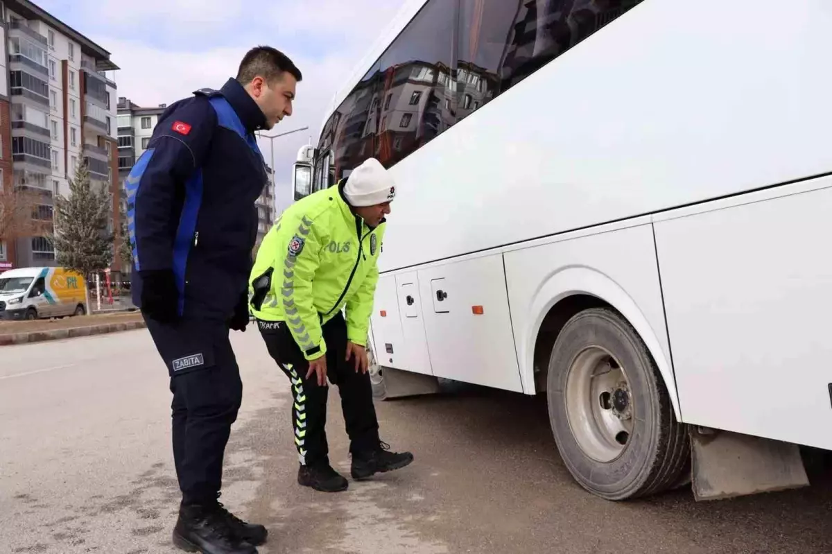 Ereğli’de Okul Servisleri Denetlendi